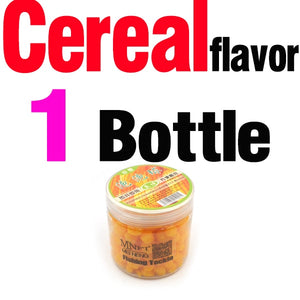 MNFT 1 Bottle Pop Floating Carp Fishing Cereal Fruit Flavor Bait Balls Feeder Artificial Carp Boilies Baits Bola Isca De Pesca