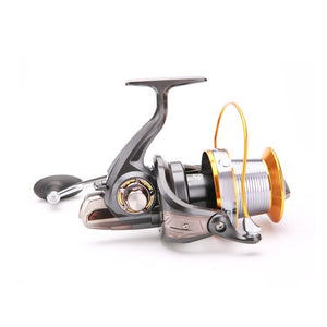 Double Brake Design Carp Fishing Reel Super Strong Carp Fishing Feeder Spinning Reel Spinning Wheel Type Fishing Wheels Casting