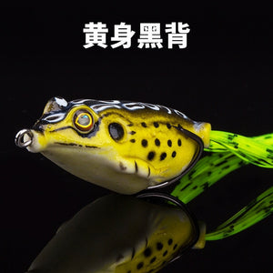 Fishing Lures 2019 Frog Lure Weights 5-15g Isca Artificial Soft Bait Trolling Lure High-grade Silicone Double Hook Topwater Lure