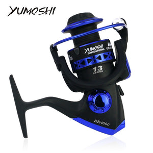 Pescar Wheel BK/EL 1000-7000 13 BB 5.1:1 Fishing Reel Interchanged Left/right Hand Wheel Carp Spinning Reel Professional 2020