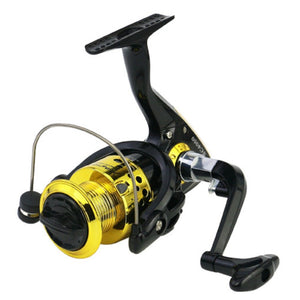 LidaFish Brand SC1000-7000 Black gold Series Plastic plating 12BB Left/Right Hand Fishing Reel