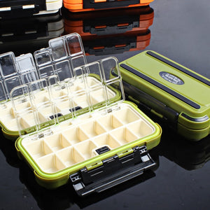 28 Grids Fishing Accessories Box Fishing Tackle Box 4Color Fishing Lure Box Compartments Line Hook Storage Box