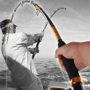 50-120lb Heave Strong Boat 1.8m-2.1m 2Sections Trolling jig Fishing Rod Big Game SaltWater slow Jigging Rod