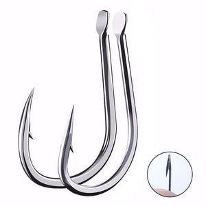 20PCS/lot 1-13# High carbon steel Izu Crooked Barbed Fishhook Black Flat carp fishing hooks set Accessories tool tackle