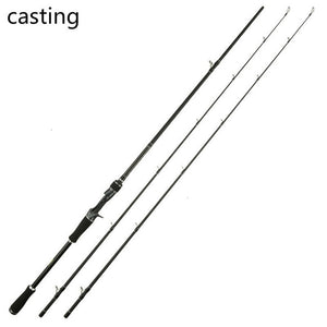 Spinning Casting Strong Fishing Rod Double Tip For Big Fish High Carbon Rod Lure Canne A Peche Carbonne Jigging Peche En Mer Mh