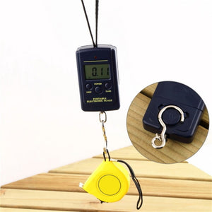 Load 40Kg LCD Mini Protable Pocket Digital Weighting Fishing Scale Electronic Hanging Multi Used Balance Fish Scale Weight Tool