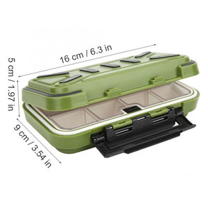 Double Sided Fishing Tools Case ABS Waterproof Fishing Tackle Box Bait Lure Hooks Storage Case Organizer Container Box