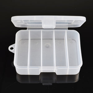 Outdoor Accessories Fishing Tackle Box Plastic Compartments Fishing Lure Bait Hook Tackle Storage Box Case Container 1008