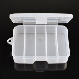 Outdoor Accessories Fishing Tackle Box Plastic Compartments Fishing Lure Bait Hook Tackle Storage Box Case Container 1008
