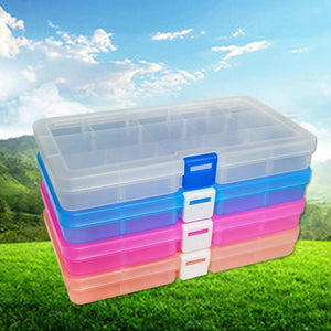 Fishing Tackle Boxes Plastic Fishing Lure Hook Tackle Box Storage Case Portable Tackle Multifunctional Organizer Fishing Boxes