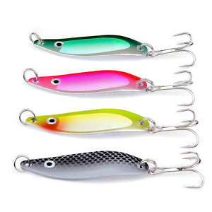 Fulljion Spinner Trout Spoon Fishing Lures Shads Wobblers Jig Lures VIB Hard Baits Sequins for Carp Fishing Tackle Pesca Isca