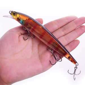 WDAIREN Minnow sinking Fishing Lure 14cm 18.5g Artificial Hard Bait Bass Wobblers Lures Crankbait Pike 3D Eyes Fish Bait