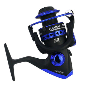 Karper Spinning Visserij-reel Metalen Links/Rechterhand Reel Fishing Spinning Reels Wielen Vissen Spinning Reel Saltwater 1000/ 4000