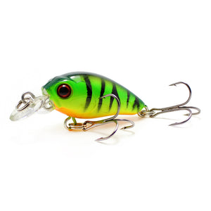 45mm 4.1g Crankbait Fishing Lure Artificial Hard CrankBait Bass Fishing wobbler Japan Topwater Minnow Fish Lures 30mm 1.6g