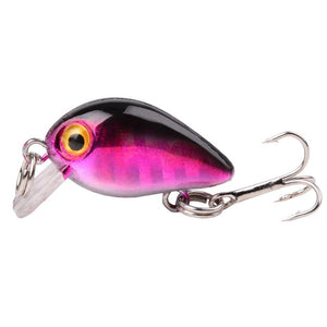 45mm 4.1g Crankbait Fishing Lure Artificial Hard CrankBait Bass Fishing wobbler Japan Topwater Minnow Fish Lures 30mm 1.6g