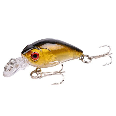 45mm 4.1g Crankbait Fishing Lure Artificial Hard CrankBait Bass Fishing wobbler Japan Topwater Minnow Fish Lures 30mm 1.6g