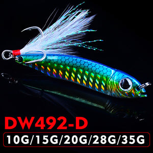 1pc Metel Proberos Spoon Fishing lure 10g-15g-20g-28g-35g 3D Eyes Spoon Bait Lure Fishing Bait Metal Hard Bait New Hard Lure