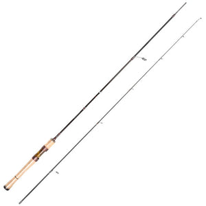 cheap ul rod action trout rod high carbon 1.8m/1.98m Hollow tip wooden handle ultra light spinning lure fishing soft rods china
