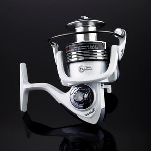 LIEYUWANG 2018 Spinning Fishing Reel Professional Metal Fishing Reel With can change Handle HC1000-7000 series