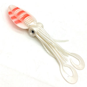 10Pcs*12cm/15cm/18cm Fishing Soft Lure Luminous Squid Jig Fishing Tuna Lures Octopus Skirts Sea Fishing Wobbler Bait Lure Leurre