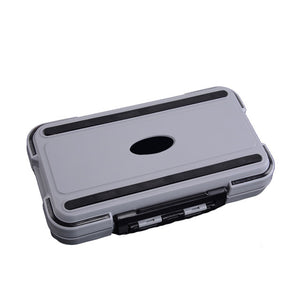 Outdoor Fishing Tool Storage Box Double Waterproof Portable Mini Fishing Box Bait Hook Space Bean Fishing Gadget Storage Box