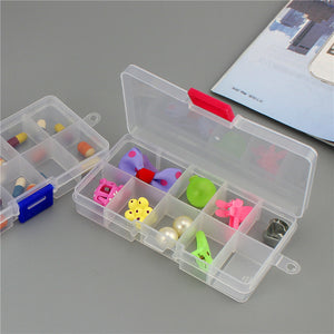 Bait Organizer Box Fishing Lures Case Tackle Storage Fisher Gear Bulk New Outdoor 15 Slots Adjustable Plastic Fishing Box Lure H
