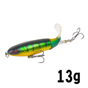 FARGIANT Swimbait Hard Lure VIB Whopper Plopper Jigging Lure Soft Rotating Tail Fishing Tackle Geer Topwater Fishing Lure Equip