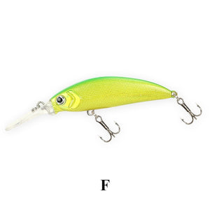 Mises 5cm 5g Eleven Colors Small Size Long Shot Diving Bionic Minnow Lure Artificial Hard Bait Professional Weever Fishing Lure
