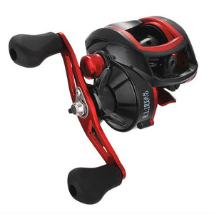 Lizard 18*1BB Metal Baitcasting Fishing Reel 8.1:1 Long Shot Left / Right Hand Fishing Wheel Bait Casting Fishing Reel