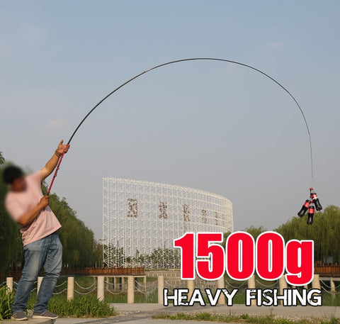 Portable rotary fishing 3.6M4.5M5.4M6.3M fishing rod tough carbon fiber M power telescopic travel sea boat rock fishing rod