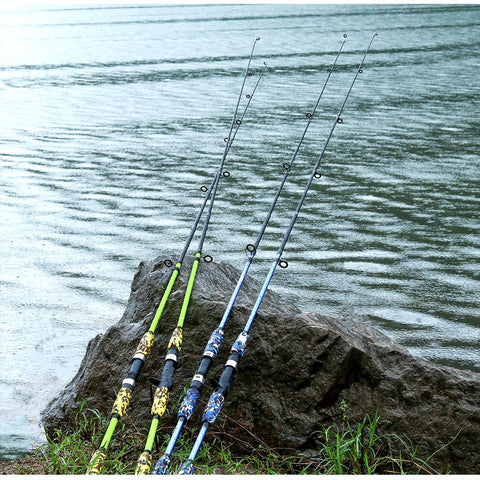 Ultralight Camouflage Spinning Casting Hand Lure Fishing Rod Pesca Carbon Pole Canne Carp Fly Gear Reel Seat feeder Travel Surf