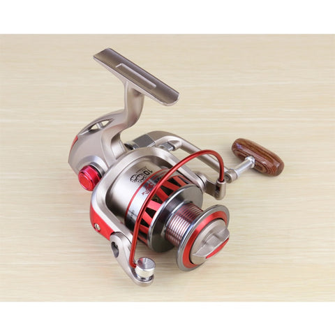 Metal Spinning Fishing Reel 1000-7000 Series Left / right rocker interchangeable 5.5:1 10BB + 1 Bearing Balls Fishing Wheel