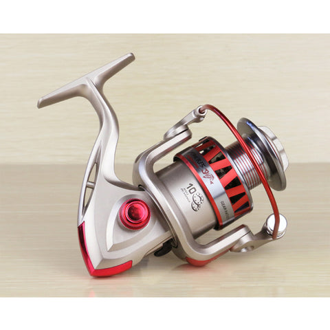 Metal Spinning Fishing Reel 1000-7000 Series Left / right rocker interchangeable 5.5:1 10BB + 1 Bearing Balls Fishing Wheel
