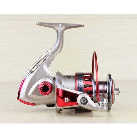 Metal Spinning Fishing Reel 1000-7000 Series Left / right rocker interchangeable 5.5:1 10BB + 1 Bearing Balls Fishing Wheel