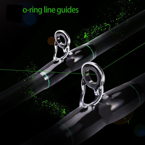 Sougayilang 2019 New Spinning Casting Speed Fishing Rods Porable Light High Carbon 4 Pc Blanks for Travel Freshwater Fishing