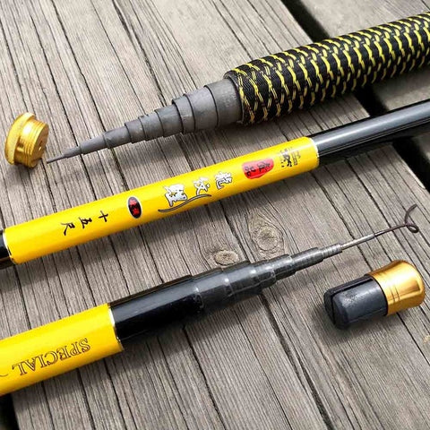 JOSBY Stream Fishing Rods 2.7~7.2M  Carbon Fiber Telescopic Fishing Rod Hand Pole Feeder for Carp Fishing Tenkara,olta,1pclot