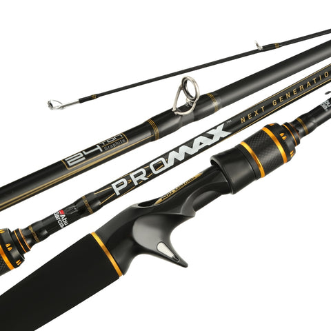 Original Abu Garcia PRO MAX PMAX Baitcasting Fishing Rod Carbon M MH ML Spinning Fishing rod 1.98M 2.13M 2.28M Fishing Cane