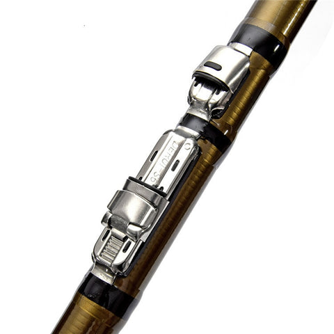 New 2.7m 3.6M 4.5M 5.4M 6.3M Army Green Rock Fishing Rod Stream Hand toughness Carbon Fiber Spinning Telescopic Fishing Rods