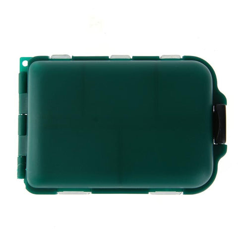 Plastic Fishing Tackle Box Small Accessory Box Pesca Square Fishhook Box Iscas Medicine Storage Case for Camping Hiking Pesca