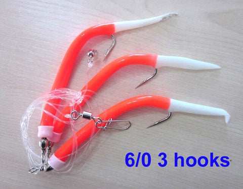 10pcs 6/0 8/0 10/0 12/0 Codfish Cod poloc Tuna Fishing Sea rig Sabiki rigs sea fishing rigs sea fishing hook boat fishing bait