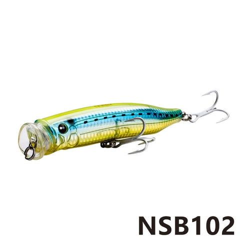 NOEBY Topwater lure feed popper bait 100mm 120mm 150mm floating lure for fishing bass TACKLE HOUSE grosses liches tuna fishing