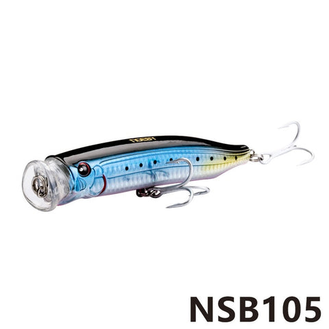 NOEBY Topwater lure feed popper bait 100mm 120mm 150mm floating lure for fishing bass TACKLE HOUSE grosses liches tuna fishing