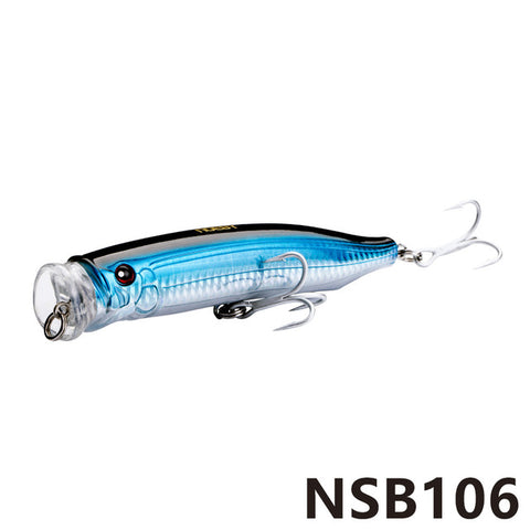 NOEBY Topwater lure feed popper bait 100mm 120mm 150mm floating lure for fishing bass TACKLE HOUSE grosses liches tuna fishing