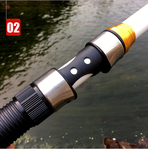 GHOTDA Sea Pole Carbon FRP Material Fishing Rod Quality 2.1m - 3.6m Telescopic fishing rod carbon fiber Spinning Rod