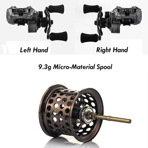 Fishband PW100 (GH100 Pro) Baitcasting Reel Carp Bait Cast Casting Fishing Reel For Trout Jigging Pesca Bass Carp Fishing Gear