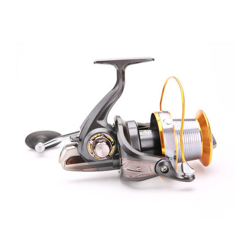 Double Brake Design Carp Fishing Reel Super Strong Carp Fishing Feeder Spinning Reel Spinning Wheel Type Fishing Wheels Casting