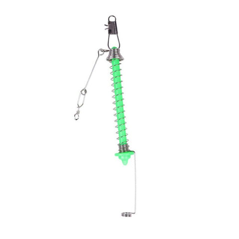 Universal Automatic Fishing Double Hook Ejection Full Speed All The Water Lazy Fishing Tools* ZW