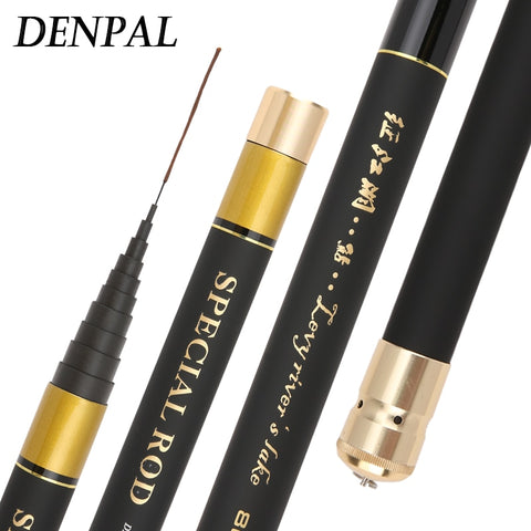 2019 Power Hand Pole Fishing Rod Ultra Hard Super Light Extra Long High Carbon 8/9/10/11/12/13M Telescopic Rod Stick Spare Tip
