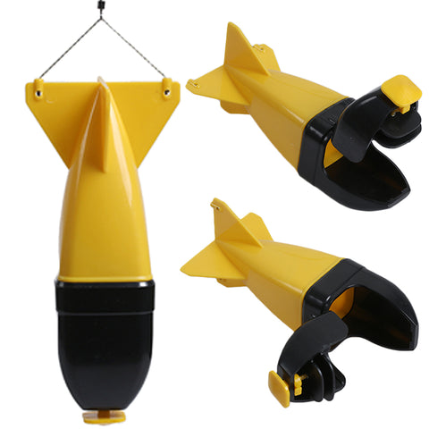 Fishing Tackle Feeders Carp Fishing Large Rockets Spod Bomb Pellet Rocket Feeder Float Bait Holder Maker Tackle Tool Accessories