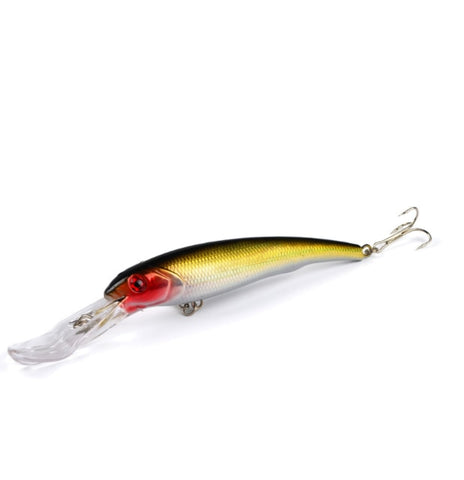1PCS Hard Plastic Minnow Fishing Lure 28g/16.5cm Big Crankbait Artificial Bait Peche Bass Trolling Pike Carp lures Accessories